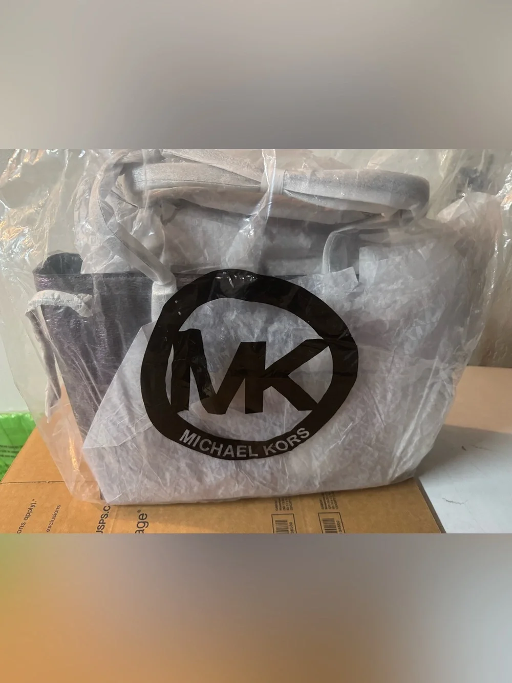Michael Kors Purple Logo Tote